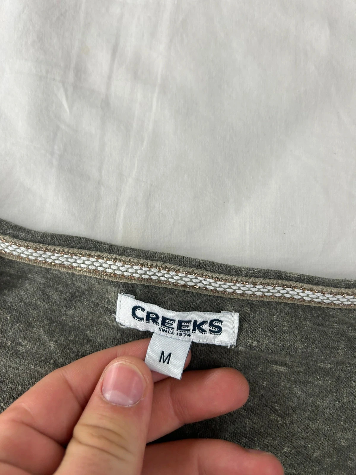 Grijs T-shirt Creeks – photo 5